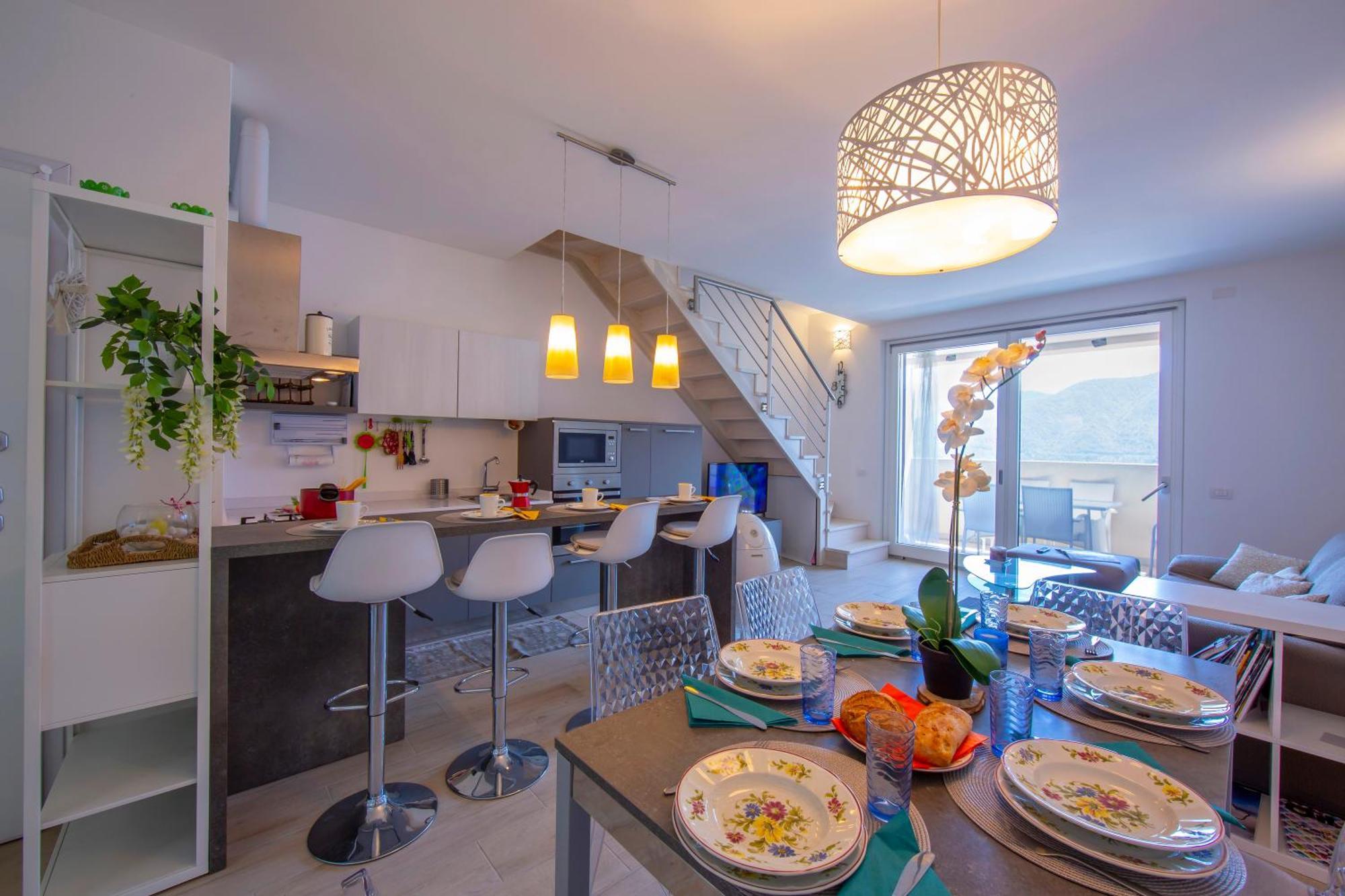 Appartamento Como Lake Modern Apartament Ulivi Mezzegra Esterno foto